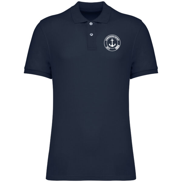 Kinder Polo Clemensschule dunkelblau